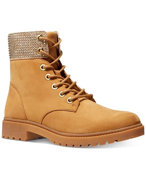 michael kors combat boots women|michael kors cowboy boots.